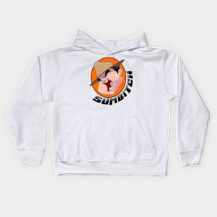 SUMBITCH V1-ORANGE Kids Hoodie